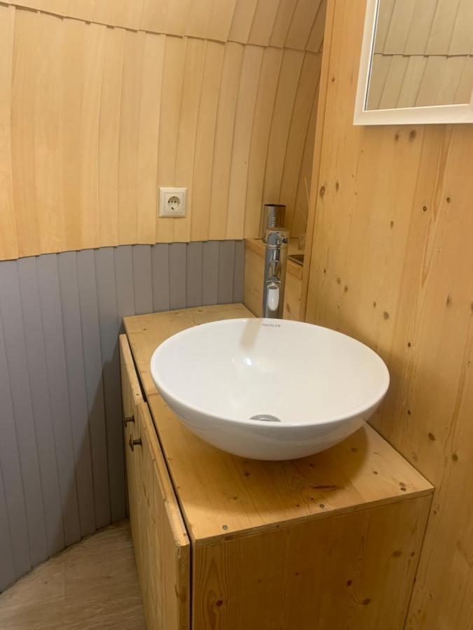 Cabane En Bois Avec Bain Nordique Et Sauna Marigny  Exterior foto